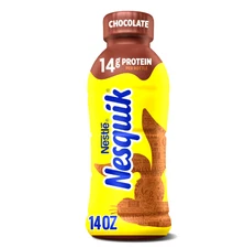 Nestlé NESQUIK Chocolate Lowfat Milk Ready to Drink 14 oz X 6 PACK SAMEDAYSHIP!