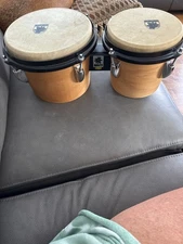 Toca Bongo Drums Synergy Wood 7.25" and 6.5" Hand Drums