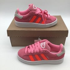 Adidas Campus 00s J Pink Orange Suede Sneakers Kids Size 3.5 Shoes IF3968 New