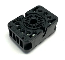 Elesta ZKR118 Relay Socket Contact Block BLACK 11-Pin 220V 10A