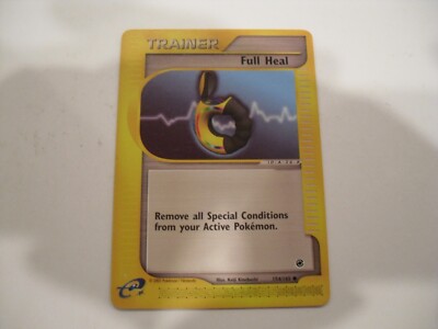 Full Heal 154/165 Common Expedition Pokemon Card     BB