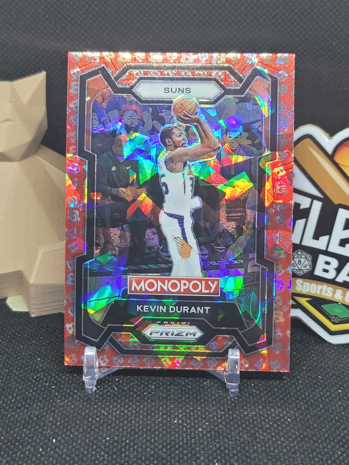 Kevin Durant 2023-24 Panini Prizm Monopoly Free Parking SP Prizm #70 Suns (CBRP)