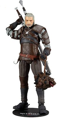 McFarlane The Witcher NEW * Geralt of Rivia * 7-Inch Action Figure Wild Hunt
