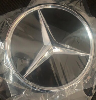 Für Mercedes-Benz 2015-2019 GLC-GLE-GLS Grill Stern Emblem Neu spiegelglatt Logo