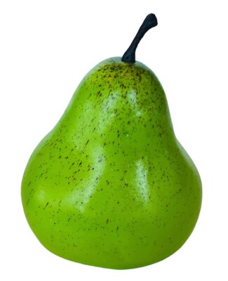 Artificial Fruit Vegetable Kitchen decor figurine vtg D'Anjou Pear Pyrus Pashia
