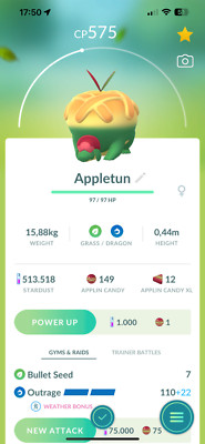 Appletun (Applin Evolution) | Tr-de 20K StarDust