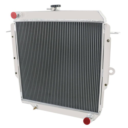 2Rows Radiator 90-01 Fit Toyota Land Cruiser 75 Series HZJ75 4.2L 1HZ Diesel MT - Picture 8 of 17