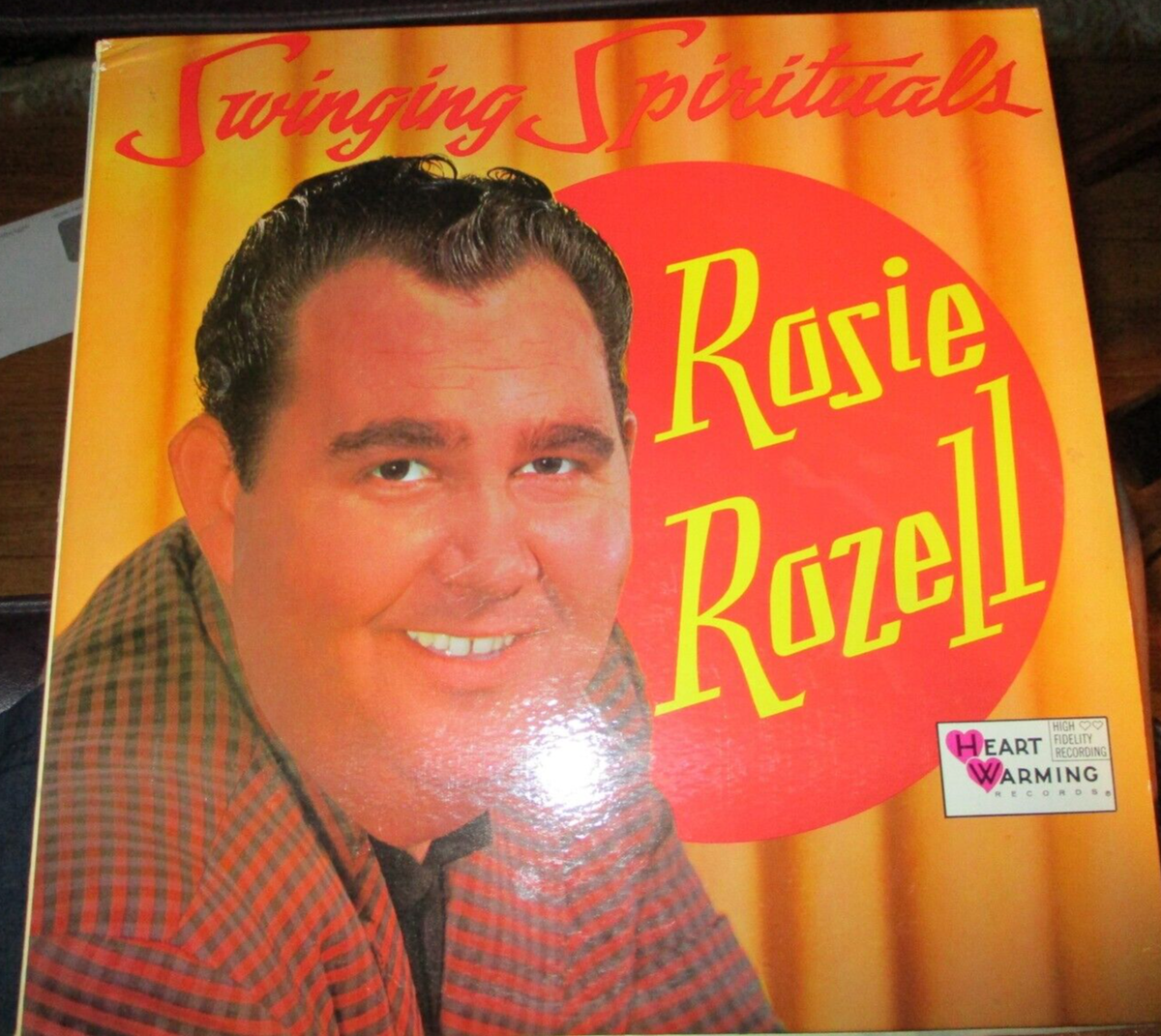ROSIE ROZELL Swinging Spirituals LP Heart Warming 1747 Christian
