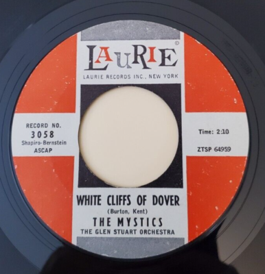 Mystics WHITE CLIFFS OF DOVER / BLUE STAR (DOO WOP 45) #3058 PLAYS