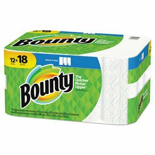 Bounty Paper Towels 12 18 Singles Plus 