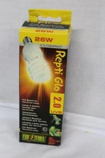 Exo Terra Repti-Glo 2.0 Compact 26W Fluorescent Full Spectrum Terrarium Lamp New