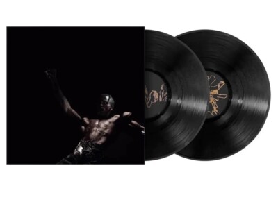 Travis Scott Utopia 2x BLACK Colored Vinyl Album Cover #1 Sealed New In Hand