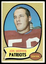 1970 Topps #214 Jon Morris Boston Patriots