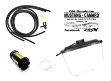 1971-1973 Mustang Windshield Washer Reservoir Bottle Jug Pump and Hose Tee Kit