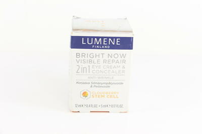 10 PACK Lumene Bright Now Visible Repair 2 in 1 EyeCream  Concealer 0.57 oz U43B