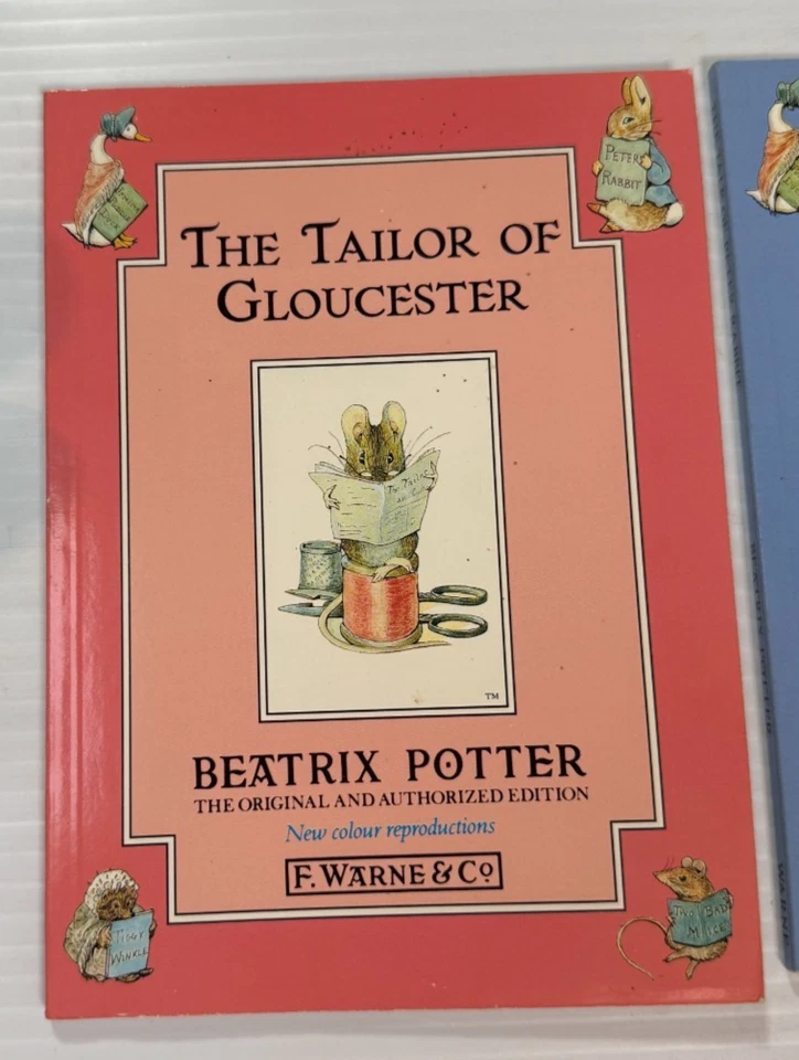 The Tale of Peter Rabbit,Tailor Gloucester,Tiggy-Wink Beatrix Potter Set 3 Books — 第 2/4 张图片