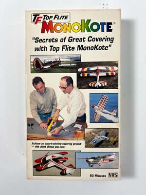 Top Flite Monokote Fabrikate Jaune, Film De Couverture Pour Modèles Réduits, Neuf
