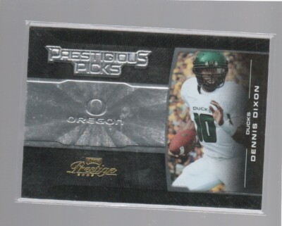 DENNIS DIXON 2008 PRESTIGE PRESTIGIOUS PICKS BLACK CARD #PPI-35 /500