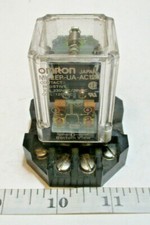 Omron MK2EP-UA-AC120 Relay With Base 5X852A