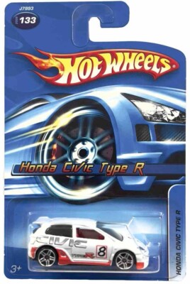ひ*が様 Hot Wheels Civic Type R STH Amazon.com: Hot Wheels 2018 Honda Civic Type R 81/250, White