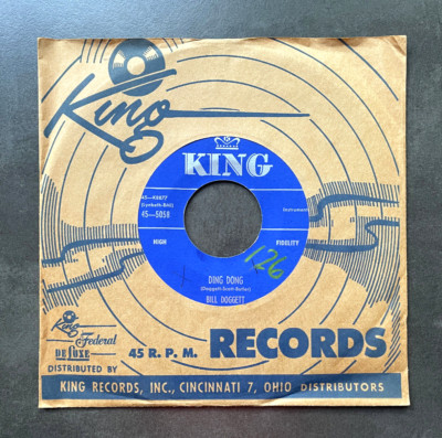 7'' Bill Doggett - Ding Dong - US KING