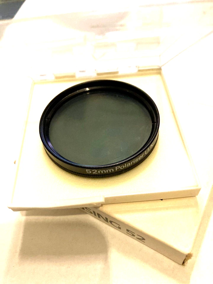 52mm Polarising Filter Linear, Anti Reflective Coating PL New - Image 2 of 4