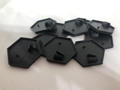 STAR WARS 3.75 FIGURE STANDS BLACK IN COLOR 3D PRINTED 15 CT PER BAG