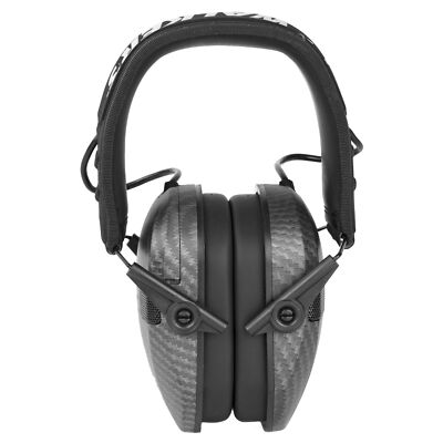 Walker's Razor Electronic Earmuff with Sound Activated Compression Carbon Fiber