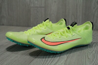 Nike Zoom Superfly Elite 2 Track Spikes Barely Volt CD4382-700