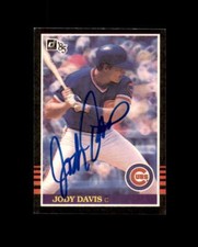 Jody Davis Signed 1985 Donruss Chicago Cubs Autograph