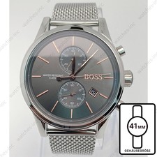 Hugo Boss 1513440 Herrenuhr Silbernem Edelsta...