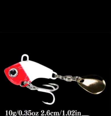 Jigspinner Jig Spinner Blinker Spin Tail Angelköder Hecht Barsch Zander Angeln