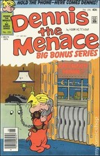 Dennis the Menace Bonus Magazine Series #191 VG 1979 Stock Image Low Grade
