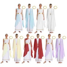 Womens Dresses Princess Costumes Performance Halloween Mythology Cosplay Adult