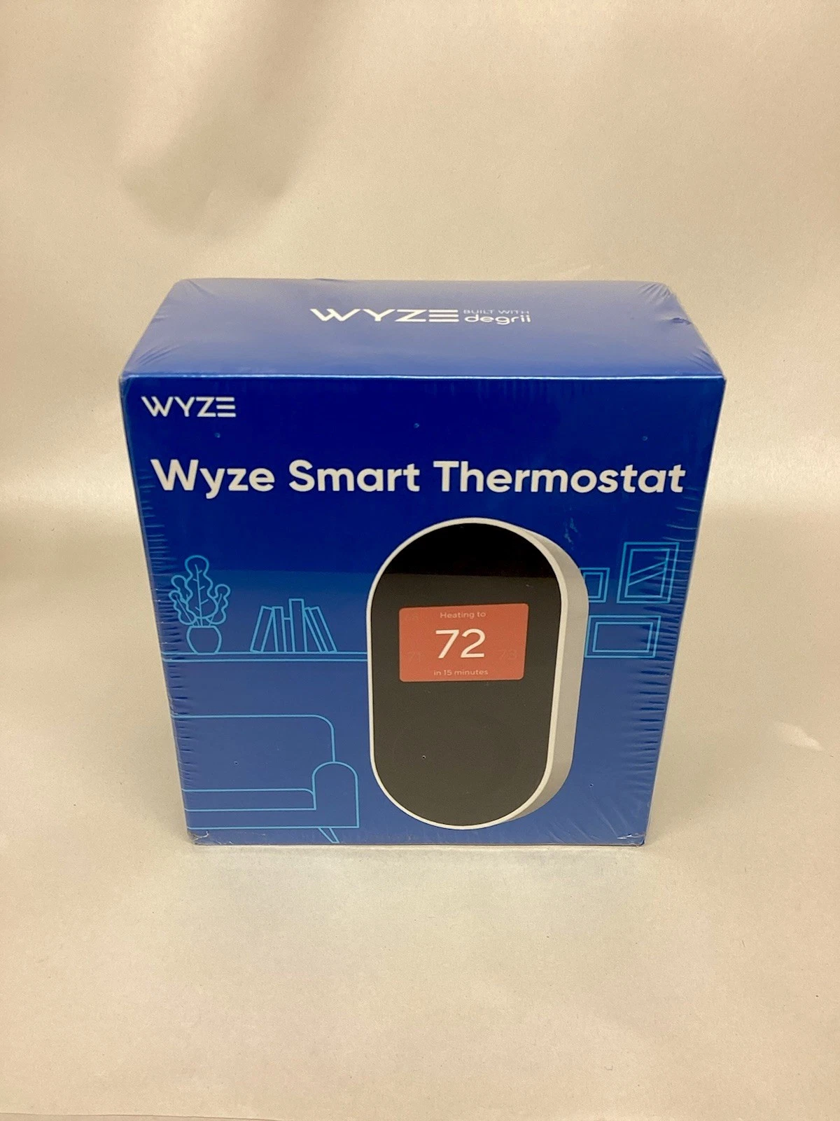 NEW SEALED - Wyze (WTHERM) Smart Thermostat Alexa Wifi HVAC White Energy Saver