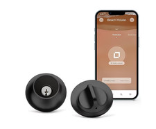 Level Lock Touch Edition Smart Lock Matte Black Smart Bluetooth Electronic Deadb
