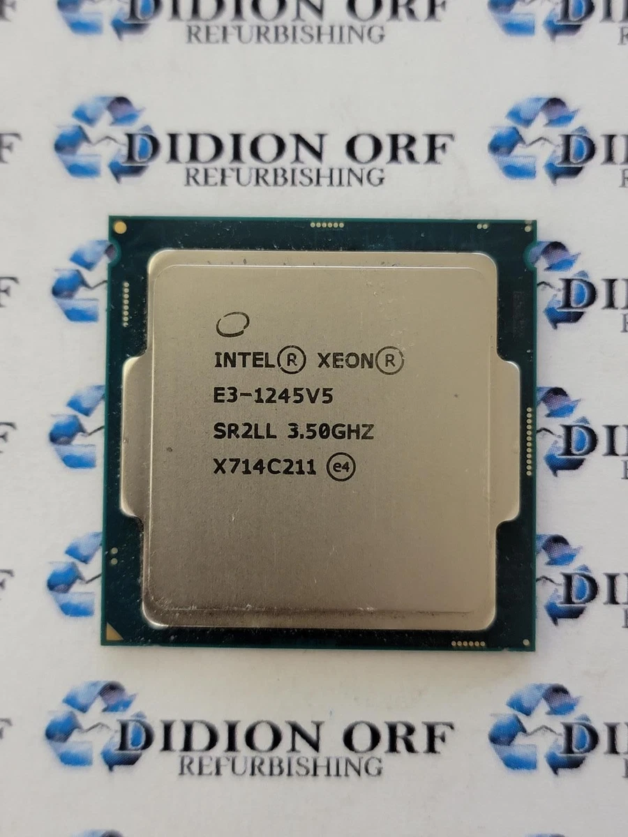 Intel Xeon E3-1245 V5 Processor Model Computer Processors (CPUs