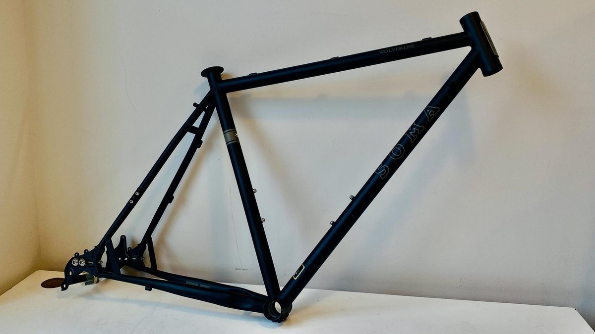 Unused Soma Wolverine Kingsford Matte Black V.2.1 Disc Frame 52cm