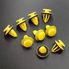 Door Card Trim Panel Clips Yellow 10pc for Mercedes C-Class W205 C205 A205 C204