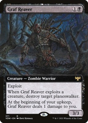Graf Reaver Extended Art Foil - Innistrad: Crimson Vow MTG-NM