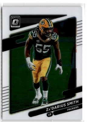 2021 Donruss Optic Za'Darius Smith Green Bay Packers #92