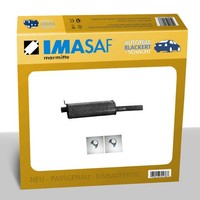 Imasaf Auspuff MSD Mitteltopf für Ford Transit (72E 73E) 2.3 D 46KW Bis Bj.86