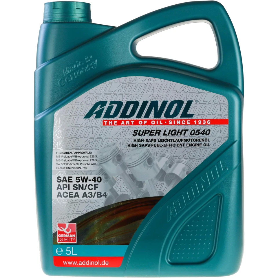 Febi Inspección Set 5L Addinol Super Light 0540 para Opel Astra H Caravan - Imagen 3 de 4