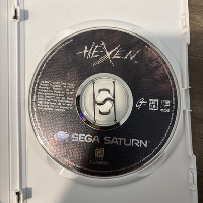 Hexen (Sega Saturn, 1997) Authentic Disc Only Tested!