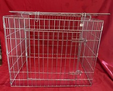 3 pack Show Chicken wire pens 20”x20”x16” high  poultry show cages w/Front Door