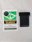 Super Challenge Baseball Atari 2600 Video Game With Manual Tested Working