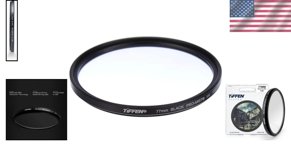 Black Pro-Mist 1/4 Filter for Professional Photography - Image 2 of 4