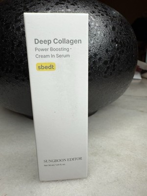 Sungboon Editor Deep Collagen Power Boosting Cream In Serum 