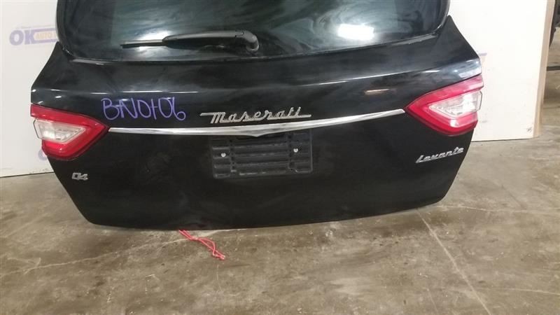 19 2019 MASERATI LEVANTE OEM TRUNK HATCH LIFTGATE ASSEMBLY BLACK