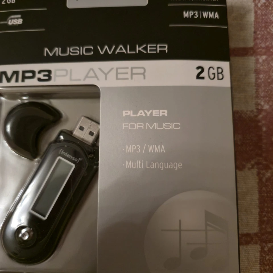 2GB Intenso MP3 Player Musik Walker Neu - Bild 3 von 4